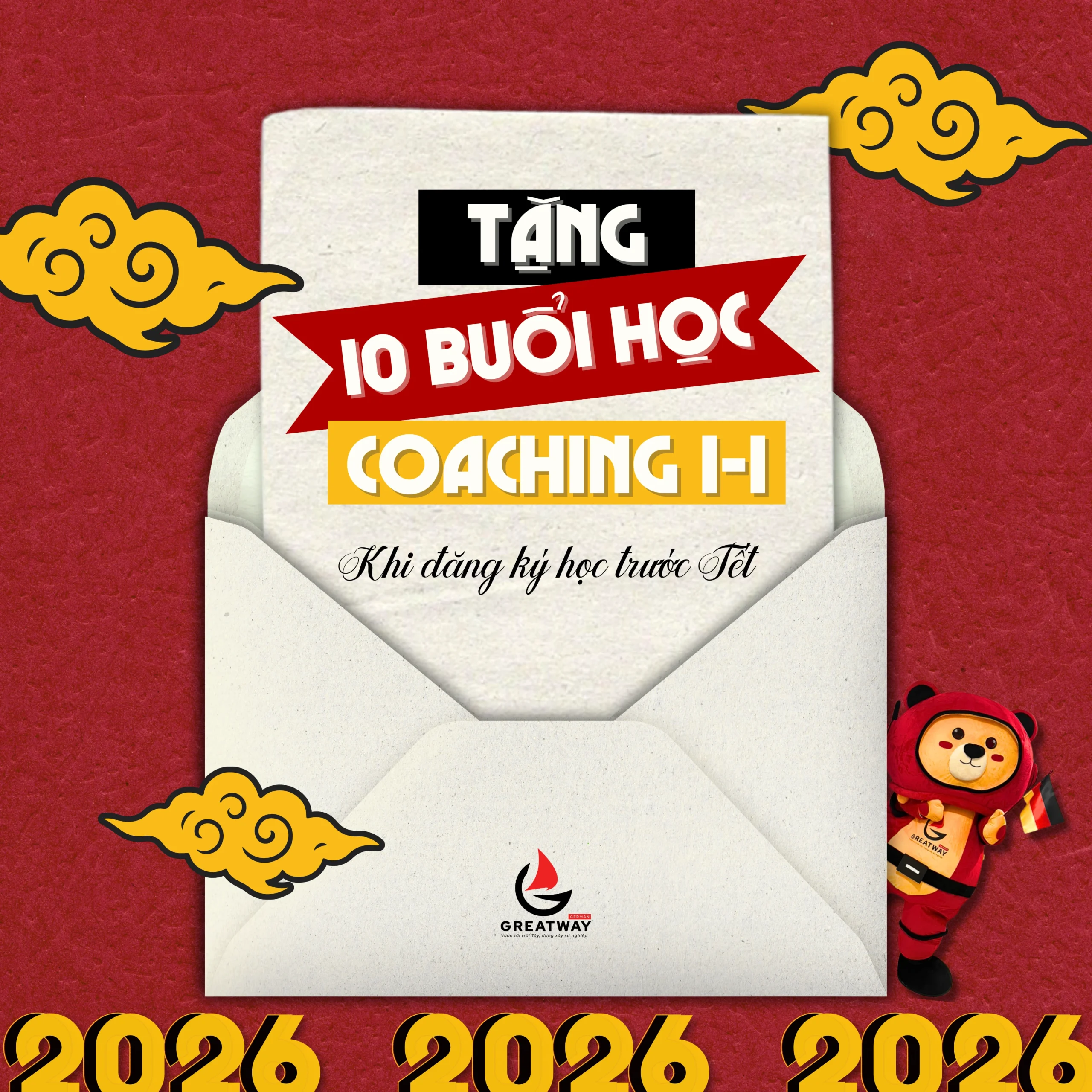 Đăng kí trước tết, tặng coaching 1-1