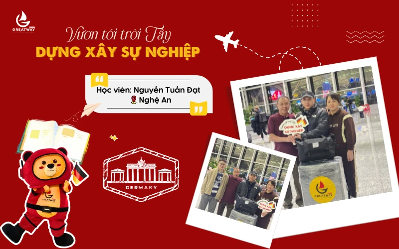 TỪ NHẬT BẢN TRỞ VỀ VÀ LỰA CHỌN DU HỌC NGHỀ ĐỨC – HÀNH TRÌNH “RẼ HƯỚNG” ĐỂ CHẠM TỚI GIẤC MƠ