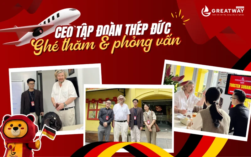 CEO TẬP ĐOÀN ĐỨC PHỎNG VẤN AZUBI VIỆT: CƠ HỘI DU HỌC NGHỀ 2026 NỞ RỘ