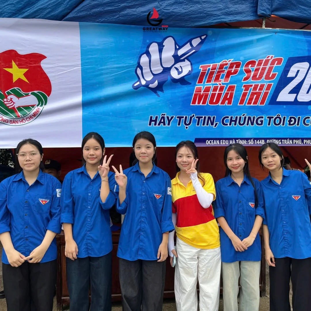 GREATWAY ĐỒNG HÀNH CÙNG SĨ TỬ TRONG CHƯƠNG TRÌNH TIẾP SỨC MÙA THI THPTQG 2026 TẠI HÀ TĨNH