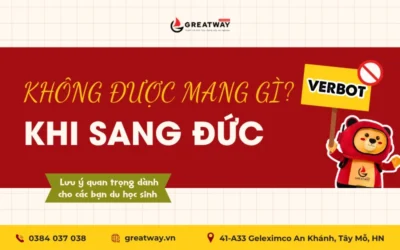 KHÔNG ĐƯỢC MANG GÌ KHI SANG ĐỨC?