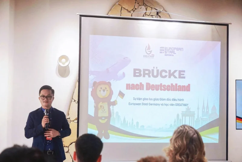BRÜCKE NACH DEUTSCHLAND – “CHẠM ĐỨC”: Kết nối học viên GREATWAY với lãnh đạo Tập đoàn thép European Staal Germany
